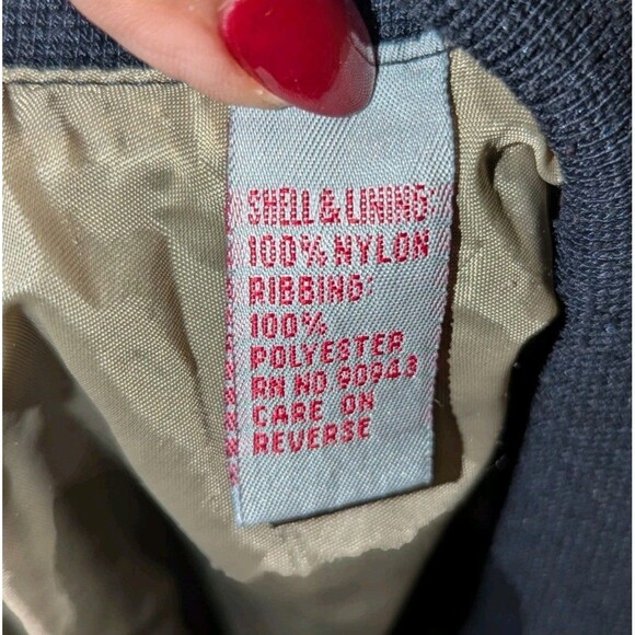 Vintage Inner Harbor Golf Collection Windbreaker Men's Size XL Black Jacket - Picture 5 of 6